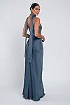 Louisa bridesmaid dress by Jenny Yoo in Evening Blue - Navy - Back