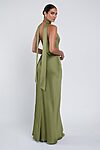 Louisa bridesmaid dress by Jenny Yoo in Fern - Green - Back