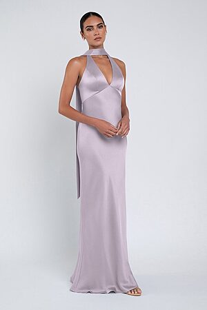 Louisa bridesmaid dress by Jenny Yoo in Lilac Mist - Purple - Front