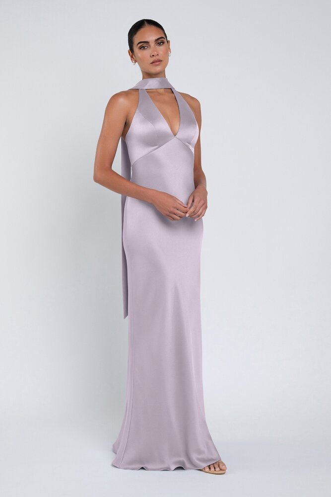 Louisa bridesmaid dress by Jenny Yoo in Lilac Mist - Purple - Front Louisa bridesmaid dress by Jenny Yoo in Lilac Mist - Purple - Front
