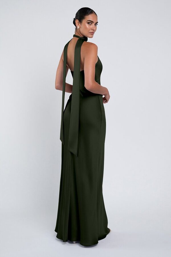 Louisa bridesmaid dress by Jenny Yoo in Loden - Green - Back Louisa bridesmaid dress by Jenny Yoo in Loden - Green - Back