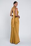 Louisa bridesmaid dress by Jenny Yoo in Marigold - Yellow - Back
