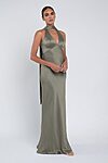 Louisa bridesmaid dress by Jenny Yoo in Moss - Green - Front