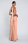 Louisa bridesmaid dress by Jenny Yoo in Peach Bellini - Pink - Back