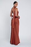 Louisa bridesmaid dress by Jenny Yoo in Rust - Orange - Back