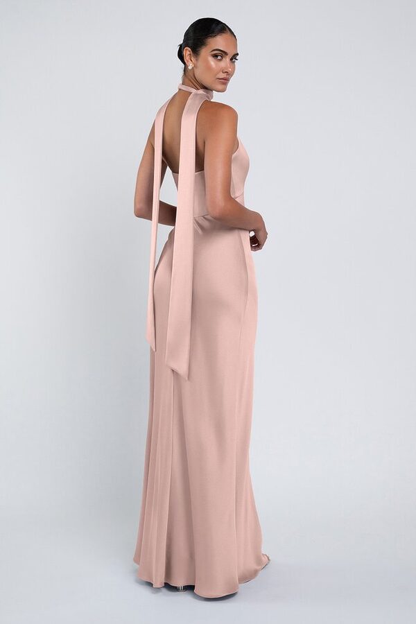Louisa bridesmaid dress by Jenny Yoo in Soft Blush - Pink - Back Louisa bridesmaid dress by Jenny Yoo in Soft Blush - Pink - Back