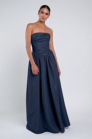 Scarlet bridesmaid dress by Jenny Yoo in Navy - Navy - Front