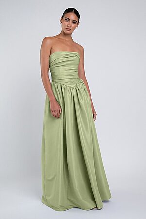Scarlet bridesmaid dress by Jenny Yoo in Pistachio - Green - Front