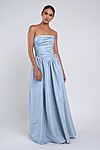 Scarlet bridesmaid dress by Jenny Yoo in Whisper Blue - Blue - Front