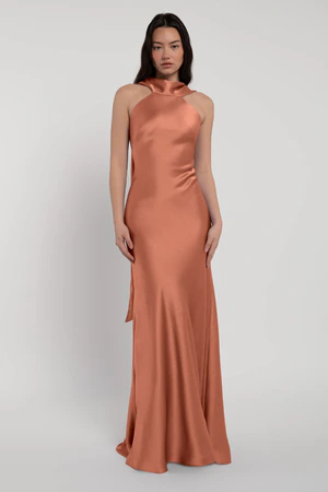 Luna Orange Bridesmaid Dress by Jenny Yoo