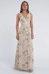 Tatum Enchanted Floral Bridesmaid Dress by Jenny Yoo - Blush Sand Dune