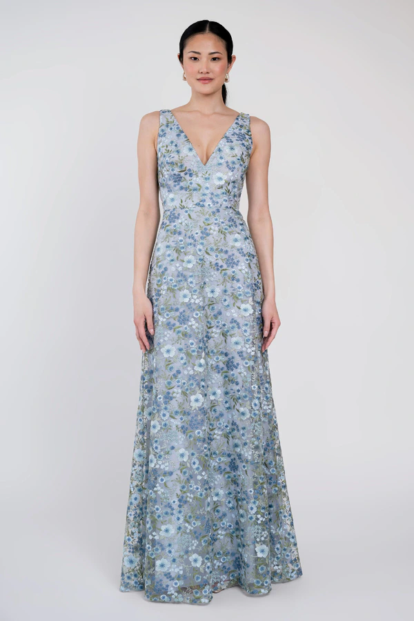 Tatum Ophelia Embroidered Bridesmaid Dress by Jenny Yoo - Ophelia Whisper Multi Tatum Ophelia Embroidered Bridesmaid Dress by Jenny Yoo - Ophelia Whisper Multi