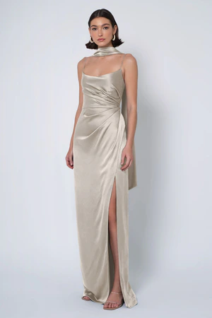 Wren Neutral Bridesmaid Dress by Jenny Yoo