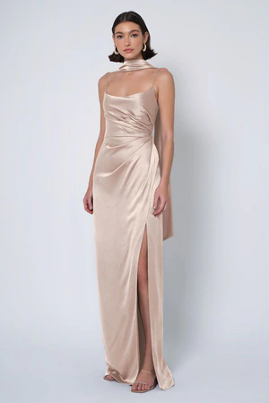 Wren Champagne Bridesmaid Dress by Jenny Yoo