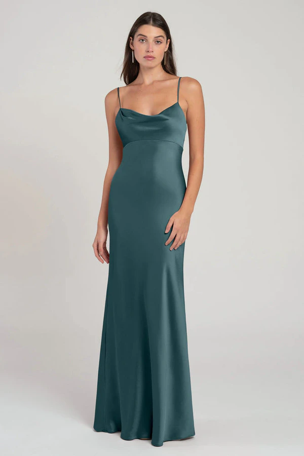 Addison Agave Green bridesmaid dress by Jenny Yoo — front Addison Agave Green bridesmaid dress by Jenny Yoo — front