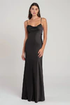 Addison Black Black bridesmaid dress by Jenny Yoo — front