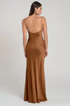 Addison Bronze Gold bridesmaid dress by Jenny Yoo — back
