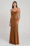Addison Bronze Gold bridesmaid dress by Jenny Yoo — front