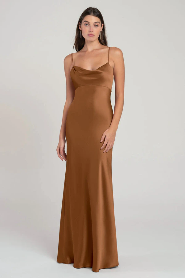 Addison Bronze Gold bridesmaid dress by Jenny Yoo — front Addison Bronze Gold bridesmaid dress by Jenny Yoo — front