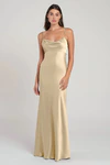 Addison Buttercup Yellow bridesmaid dress by Jenny Yoo — front