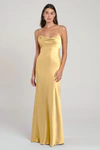 Addison Daffodil Yellow bridesmaid dress by Jenny Yoo — front