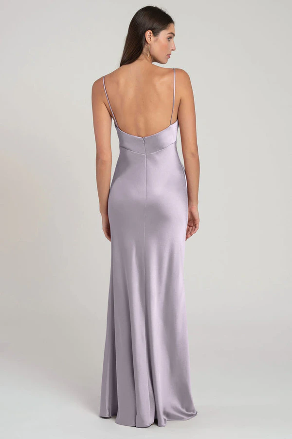 Addison Lilac Mist Purple bridesmaid dress by Jenny Yoo — back Addison Lilac Mist Purple bridesmaid dress by Jenny Yoo — back
