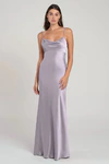 Addison Lilac Mist Purple bridesmaid dress by Jenny Yoo — front