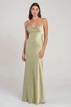 Addison Matcha Green bridesmaid dress by Jenny Yoo — front