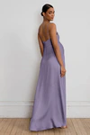 Addison Maternity Amethyst Purple bridesmaid dress by Jenny Yoo — back