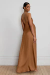 Addison Maternity Bronze Gold bridesmaid dress by Jenny Yoo — back