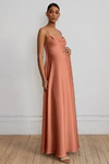 Addison Maternity Canyon Sunset Orange bridesmaid dress by Jenny Yoo — front