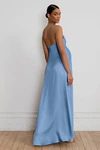 Addison Maternity Cornflower Blue bridesmaid dress by Jenny Yoo — back