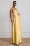Addison Maternity Daffodil Yellow bridesmaid dress by Jenny Yoo — front