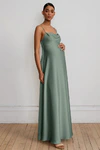 Addison Maternity Eucalyptus Green bridesmaid dress by Jenny Yoo — front