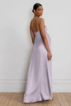 Addison Maternity Lilac Mist Purple bridesmaid dress by Jenny Yoo — back