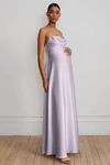 Addison Maternity Lilac Mist Purple bridesmaid dress by Jenny Yoo — front