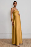Addison Maternity Marigold Gold bridesmaid dress by Jenny Yoo — front