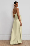 Addison Maternity Matcha Green bridesmaid dress by Jenny Yoo — back