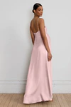 Addison Maternity Powder Pink Pink bridesmaid dress by Jenny Yoo — back
