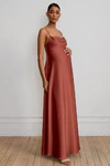 Addison Maternity Rust Orange bridesmaid dress by Jenny Yoo — front