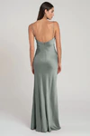 Addison Moss Green bridesmaid dress by Jenny Yoo — back