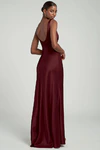 Ariana Hibiscus Red bridesmaid dress by Jenny Yoo — back
