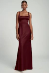 Ariana Hibiscus Red bridesmaid dress by Jenny Yoo — front