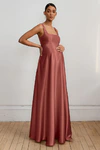 Ariana Maternity English Rose Pink bridesmaid dress by Jenny Yoo — front