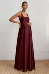 Ariana Maternity Hibiscus Pink bridesmaid dress by Jenny Yoo — front