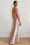 Ariana Maternity Whipped Apricot Orange bridesmaid dress by Jenny Yoo — back