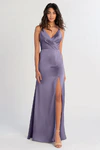 Beckett Amethyst Purple bridesmaid dress by Jenny Yoo — front