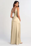 Beckett Buttercup Yellow bridesmaid dress by Jenny Yoo — back