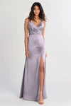 Beckett Lilac Mist Purple bridesmaid dress by Jenny Yoo — front