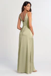 Beckett Matcha Green bridesmaid dress by Jenny Yoo — back